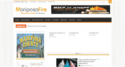 Desktop Screenshot of mariposafire.com